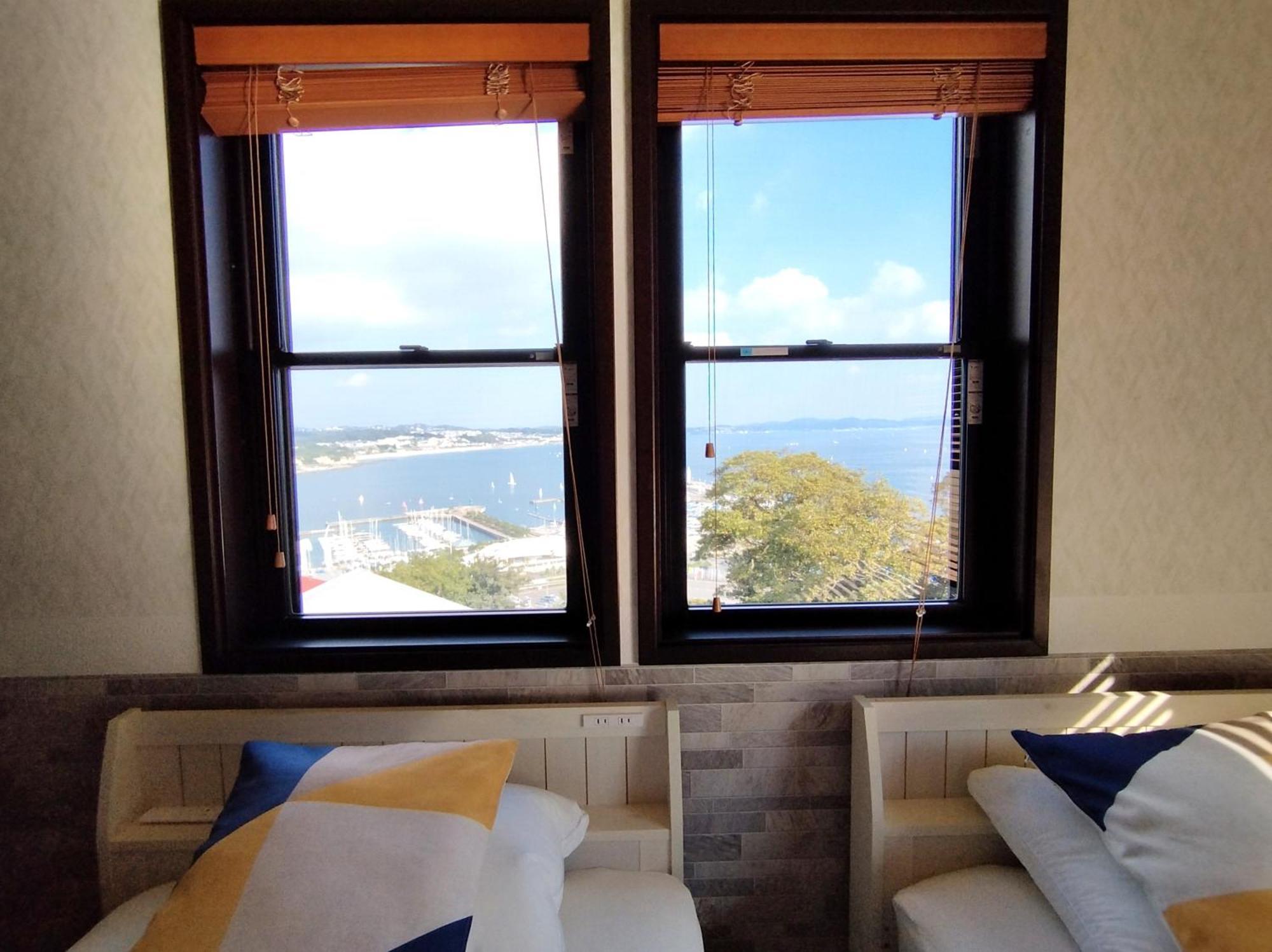 江の島の頂上から海を眺める一棟ヴィラ 一組限定貸切 The Enoshima Villa Ao Fujisawa Exteriör bild